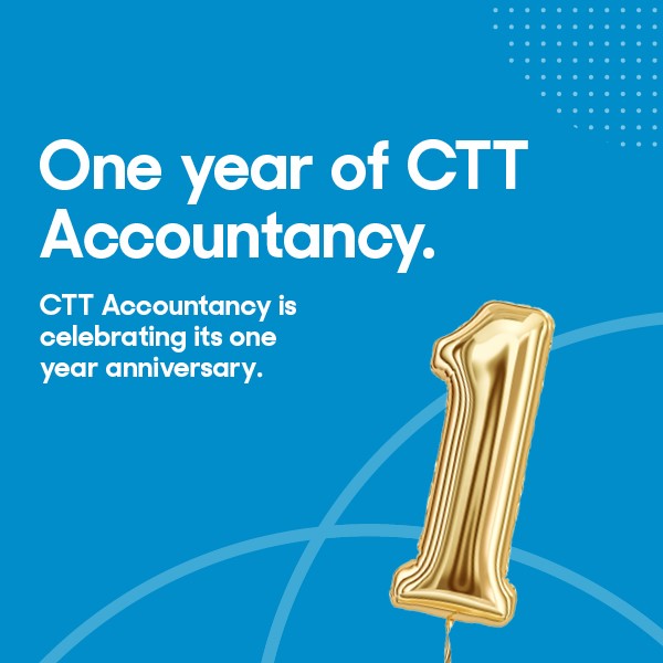 CTT accountancy is celebrating its one year anniversary